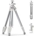 ULANZI Ombra II Camera Travel Tripod White - 61.5in Portable Stand