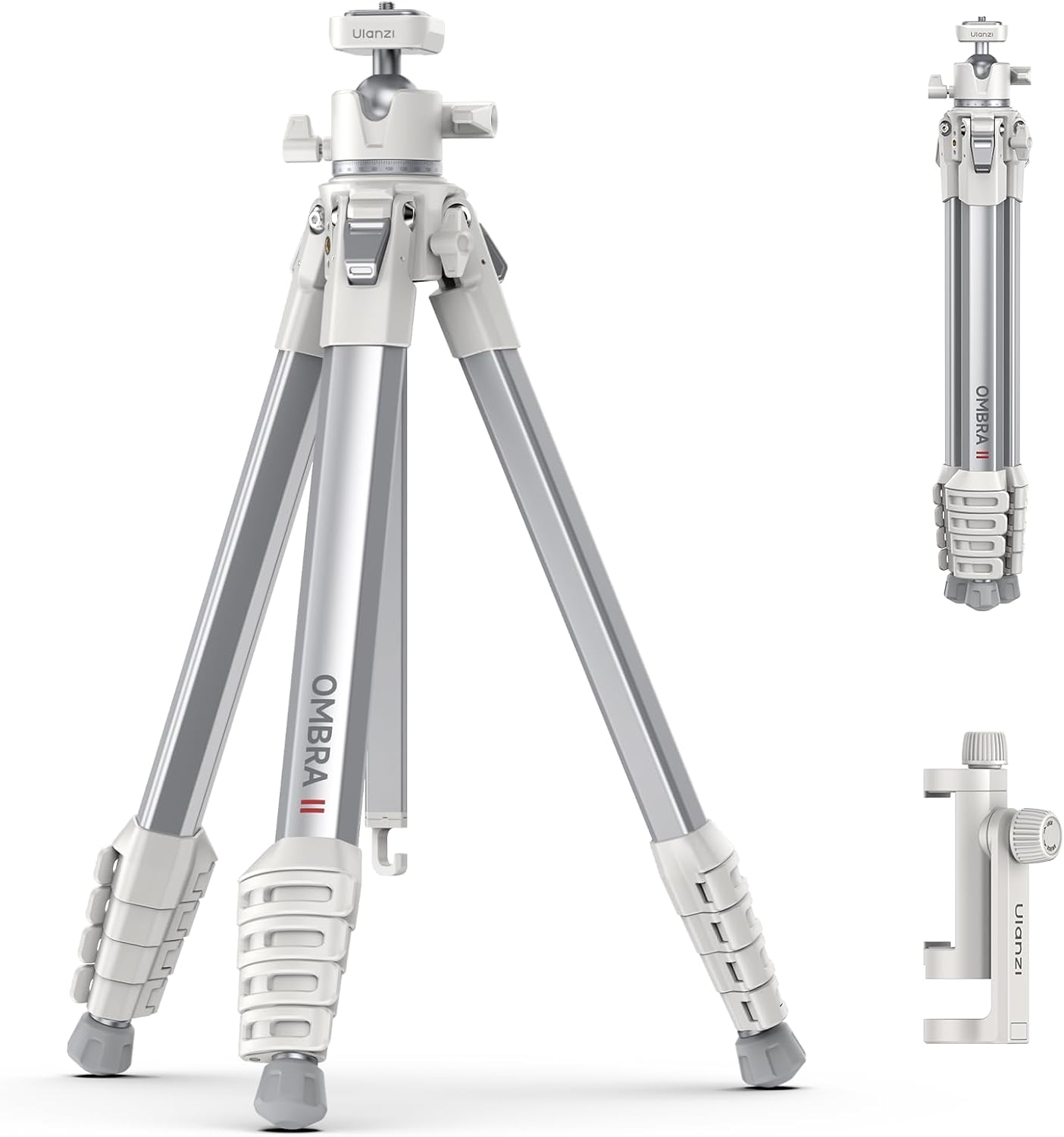 ULANZI Ombra II Travel Tripod: Lightweight, Versatile & Durable