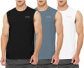 Men's Sleeveless Workout Swim Shirt Muscle Tank Top - Breathable Fit