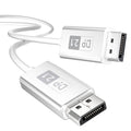 16K DisplayPort 2.1 Cable 33ft - High-Speed Fiber DP 2.1 for Gaming