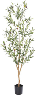 Faux Olive Tree 4ft - Realistic Indoor Olive Tree for Home Decor