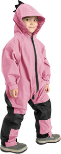 Kids Toddler Rain Suit Unisex Coverall - Waterproof One Piece