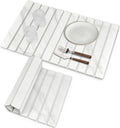 Large Stone Dish Drying Mat 28in x 16in - Fast Absorbent Counter Mat