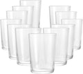 Bormioli Rocco Bodega 12-Piece 17oz Drinking Glasses - Durable Clarity