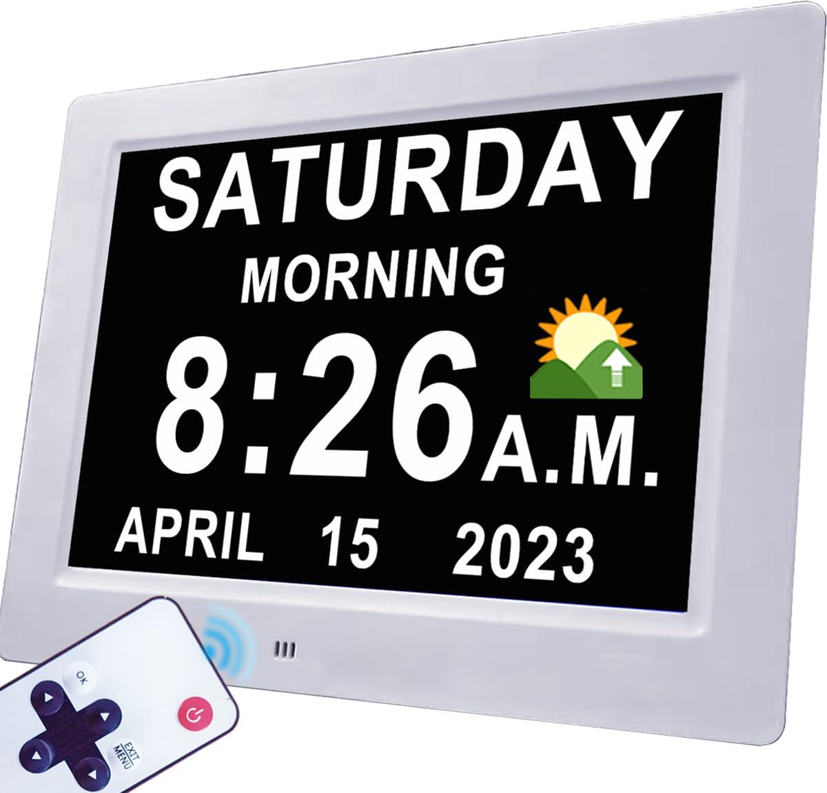 MASSII 2025 New Digital Clock with Loud Voice Talking Time