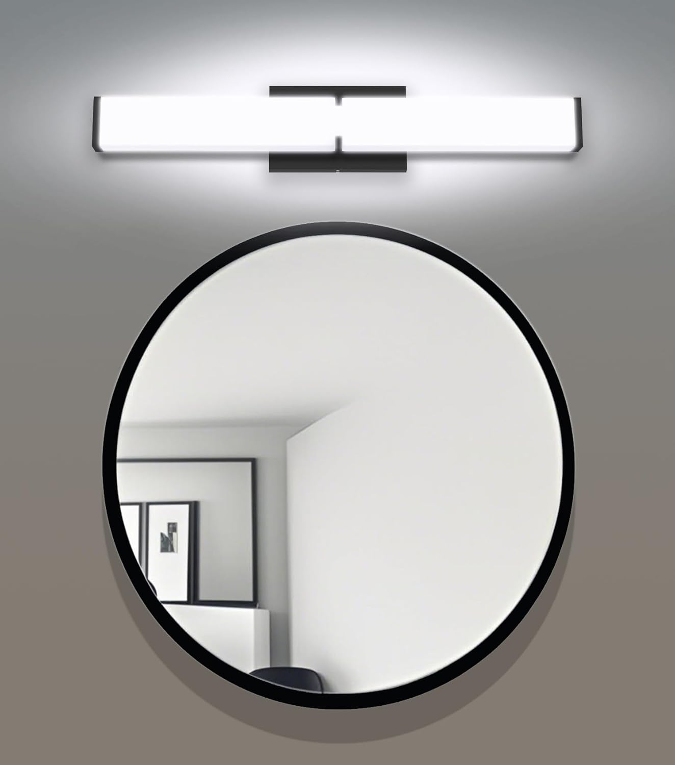 24.8Inch 2500LM Bathroom Light Fixtures for Modern Spaces