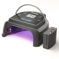 80W Professional Cordless UV LED Nail Lamp for Home and Salon