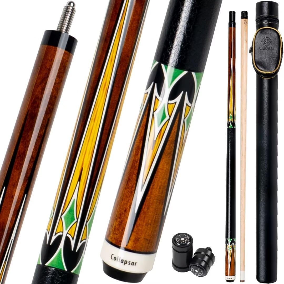 Collapsar CA Pool Stick with Hard Case for Professional Play