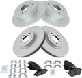 Front and Rear Ceramic Brake Pad & Rotor Kit for 2005-2006 Altima