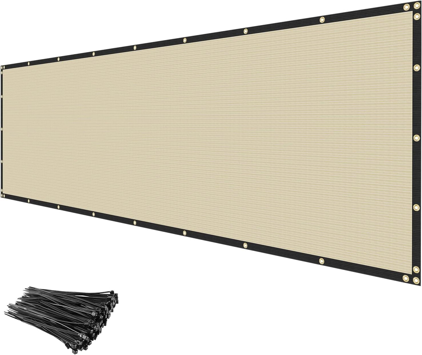 5ft x 50ft Privacy Fence Screen Heavy Duty Mesh for Outdoor Use