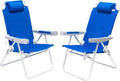 Oversized Beach Chairs for Adults - 17 Tall Heavy Duty Design