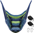 Hammock Chair Swing with Cushions - Comfortable Hanging Seat for Patio