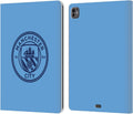 Head Case Designs Man City Blue Obsidian Leather iPad Pro 13 Case