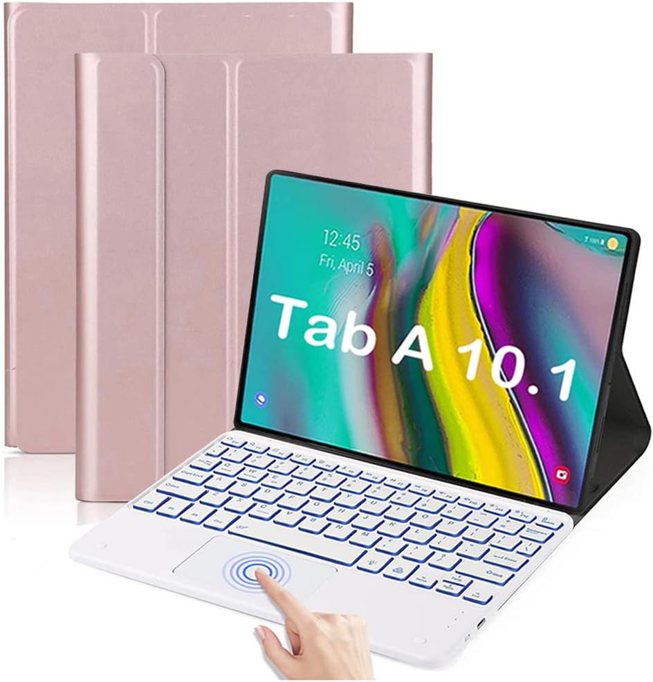 Backlit Touchpad Keyboard Case for Galaxy Tab A 10.1 2019