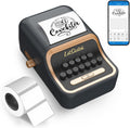 Wireless Mini Retro Label Maker Machine with Tape - Portable Thermal