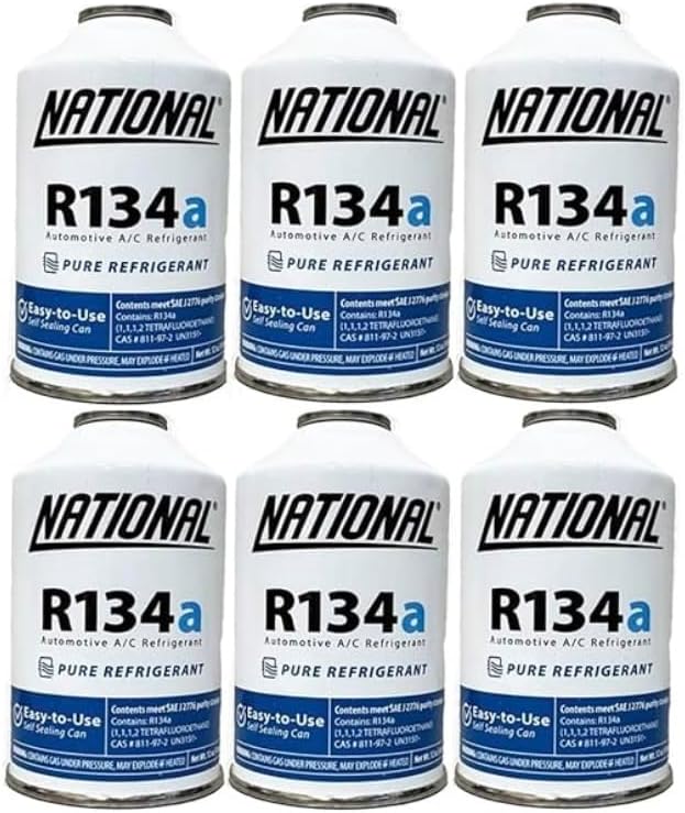R134a Industrial Replacement 12oz Can for AC Recharging