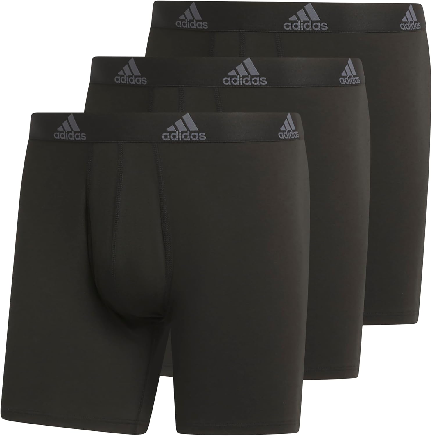 adidas Men's Performance Stretch Cotton Boxer Briefs 3-Pack Review