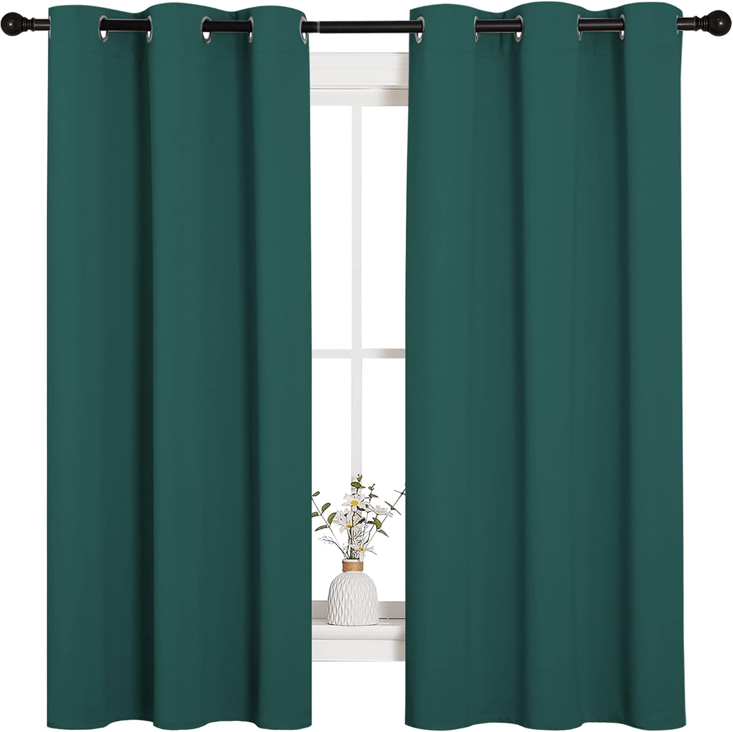 NICETOWN Thermal Insulated Blackout Curtains for Dining Room
