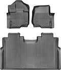 Weathertech Custom Fit FloorLiners for Ford F-150 - 1st & 2nd Row
