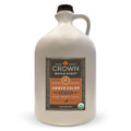 Crown Maple Amber Color Maple Syrup 1 Gallon - Certified Organic Taste