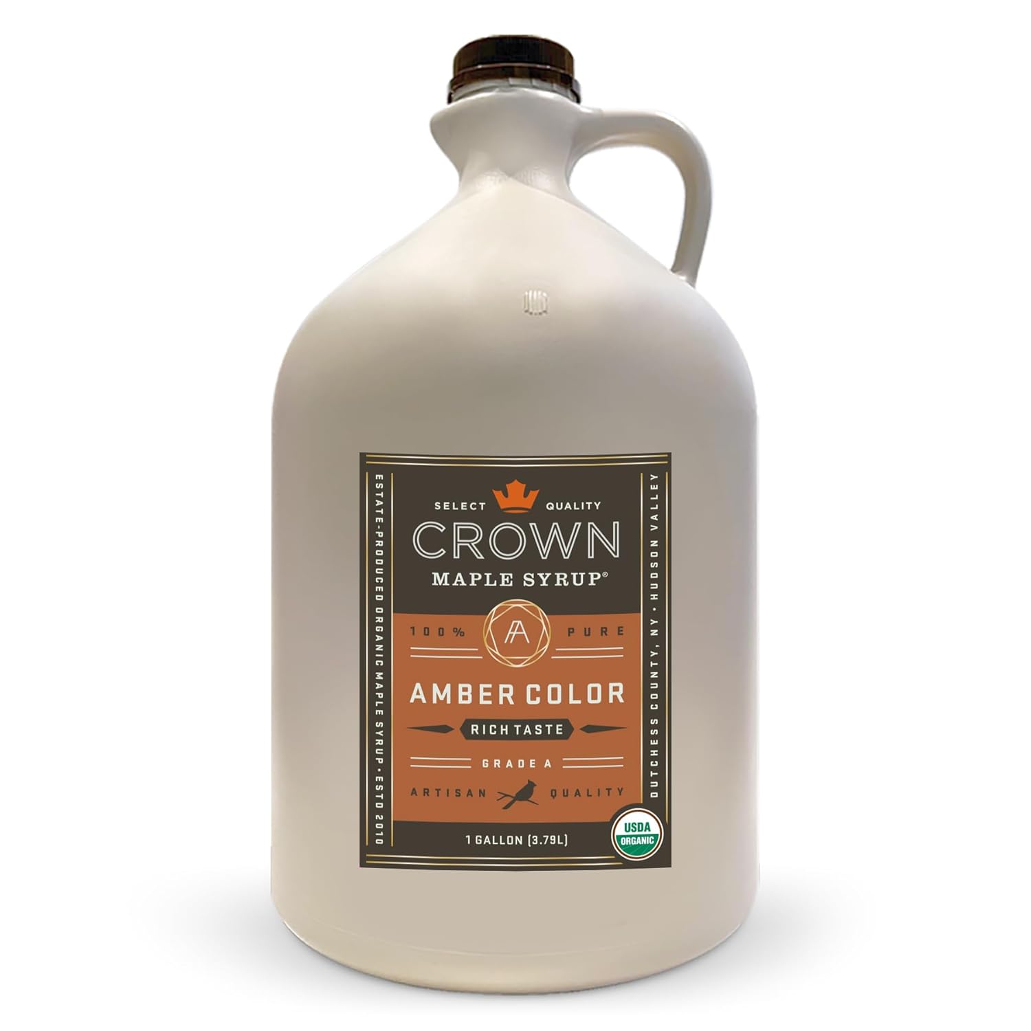Crown Maple Amber Color Maple Syrup for Pancakes and More