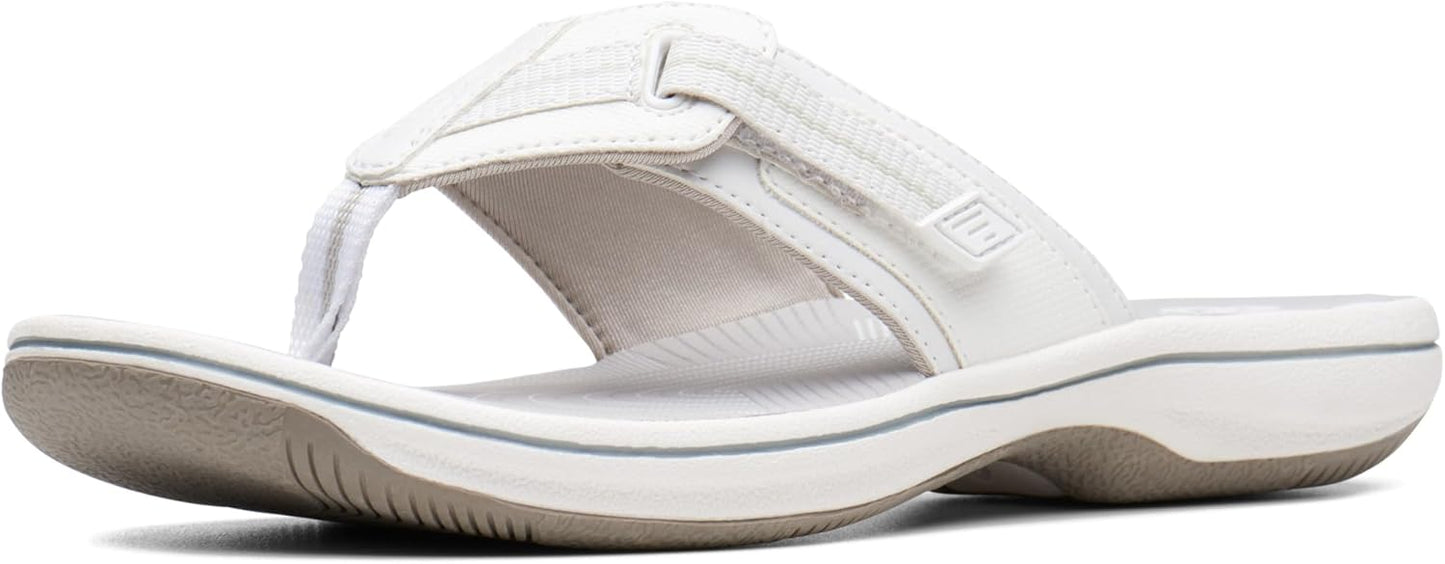Clarks Women's Brinkley Jazz Flip-Flop: Sporty Summer Comfort