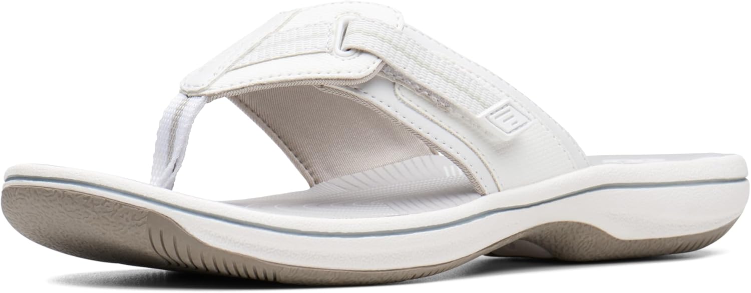 Clarks Women's Brinkley Jazz Flip-Flop: Sporty Summer Comfort