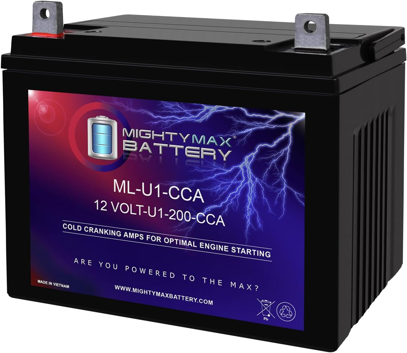 ML-U1-CCA 12 Volt 200 CCA Rechargeable SLA AGM Battery Review