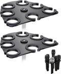 Multiple Mic Holder Multi Mic Organizer for Wired and Wireless Mics