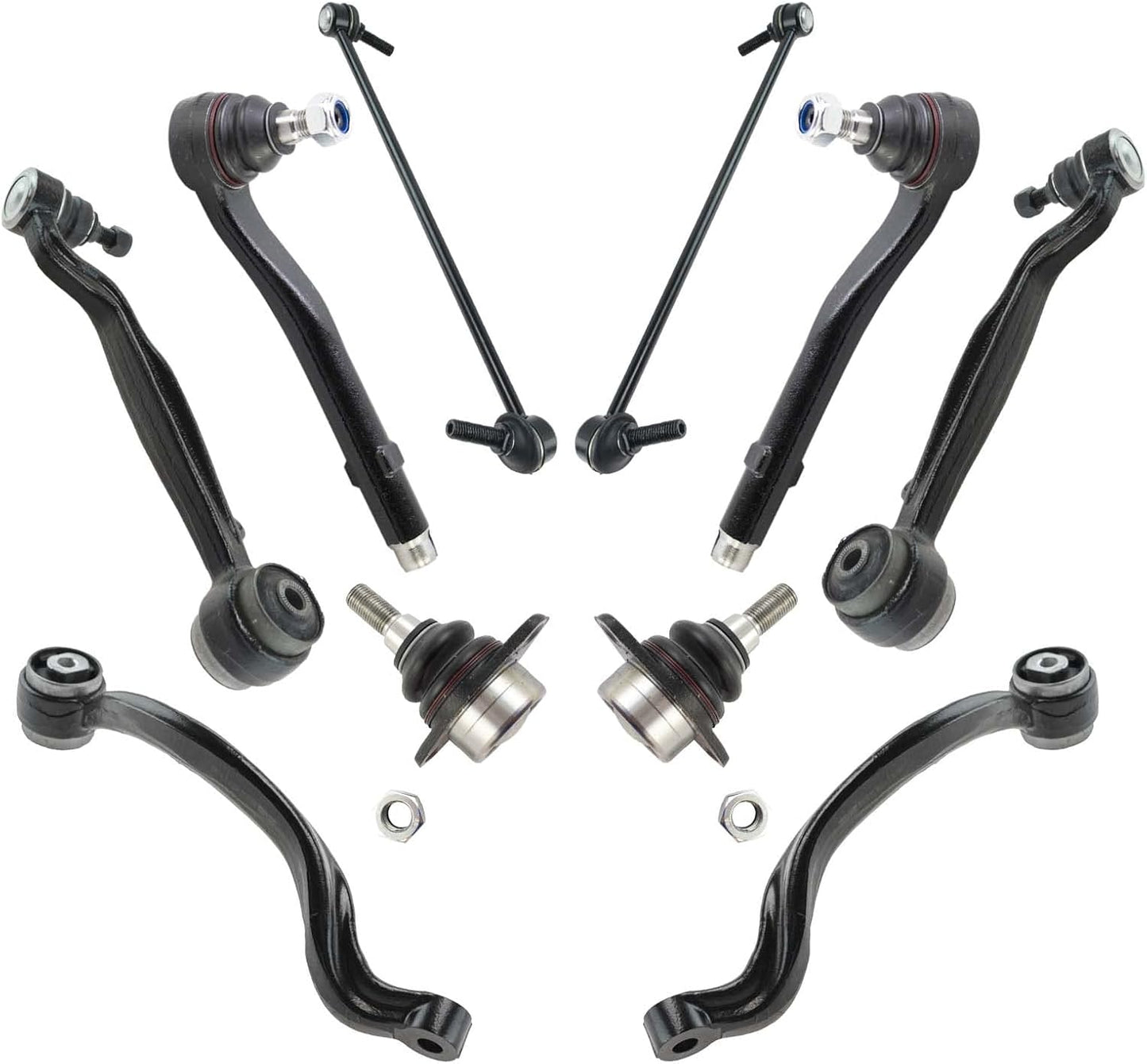 TRQ Front Steering & Suspension Kit for 2003-2012 Range Rover