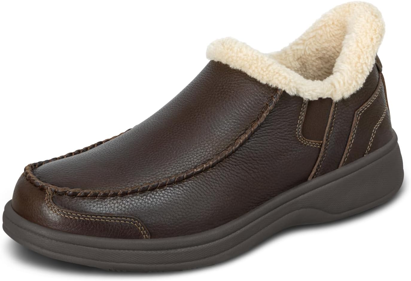 Orthofeet Men's Orthopedic Leather Vito Hands-Free Slipper Review