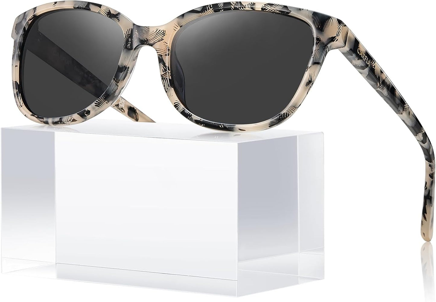 Designer Acetate Womens Polarized Sunglasses for Trendy Style