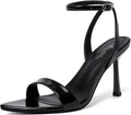 Mostrin Heels for Women Strappy Lace Up Ankle Strap Heels - Elegant 3