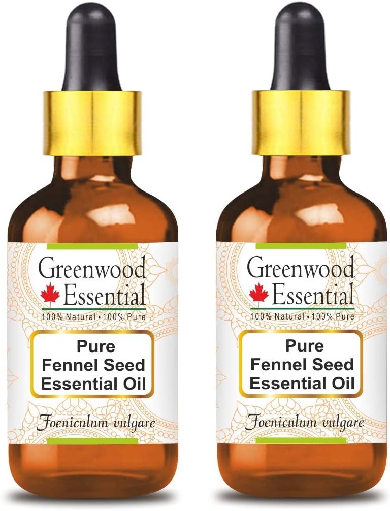 Pure Fennel Seed Essential Oil for Skin and Hair Care