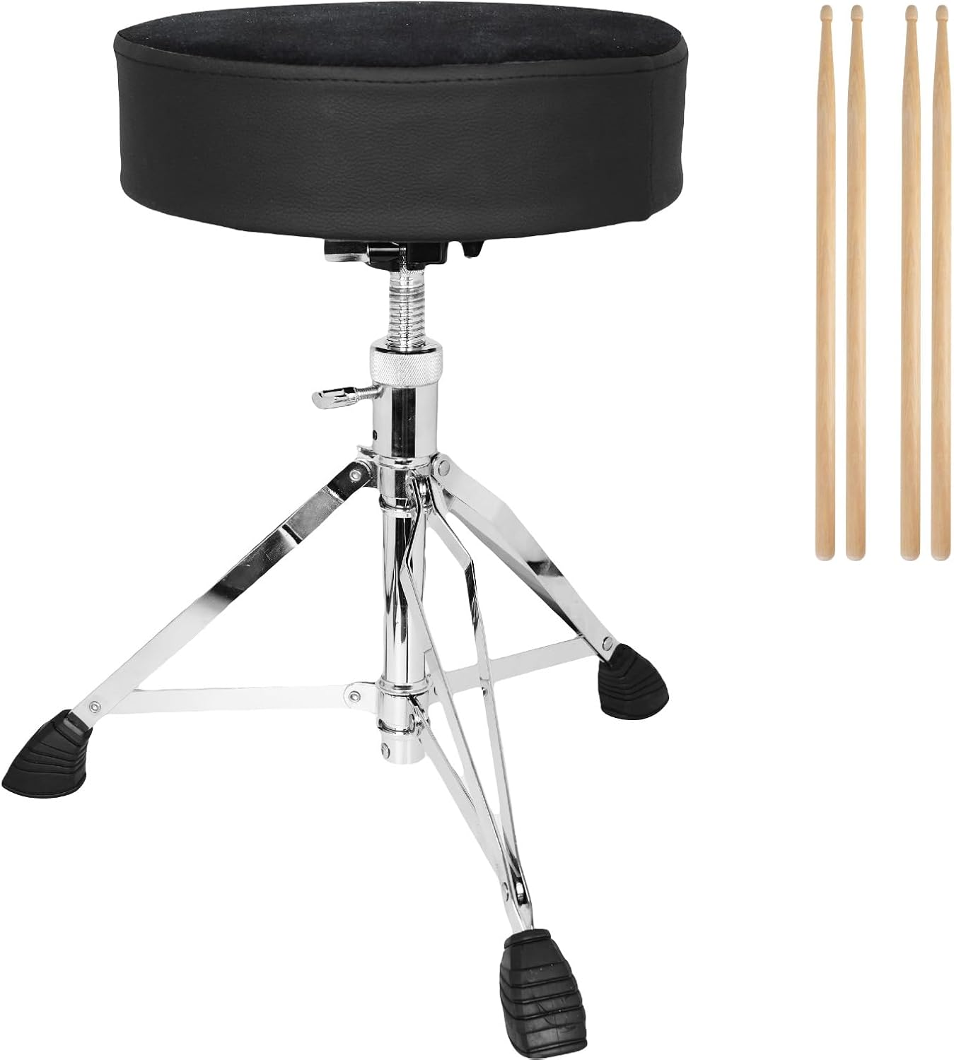 Adjustable Heavy Duty Swivel Drum Stool for Comfort and Stability