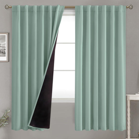 BGment Blackout Curtains with Thermal Insulation for Bedrooms