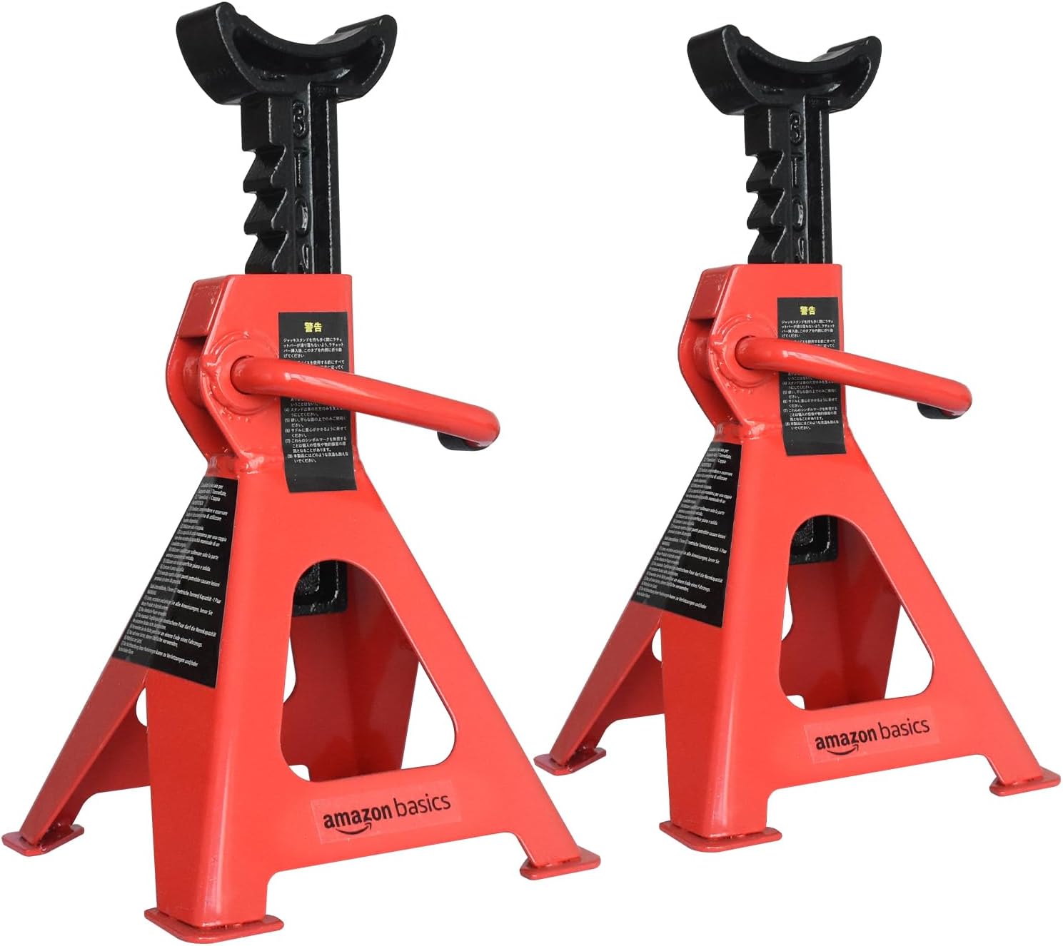 Basics 3 Ton Steel Jack Stands - 6,000 lb Capacity