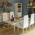 iLAND 1/12 Scale Modern Dollhouse Dining Room Set - Detailed Miniature