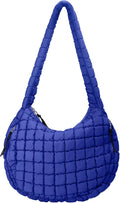 Stylish Large Quilted Puffer Tote Bag for Women - Chic Carryall