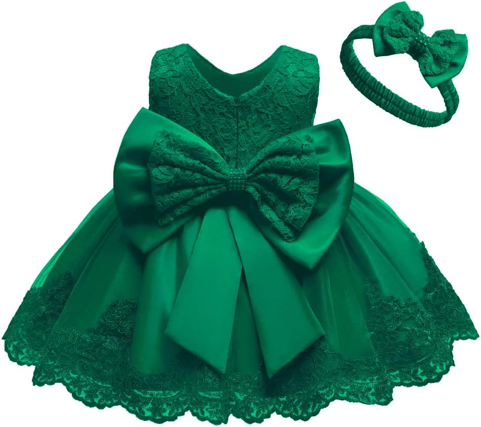 0-6T Toddler Girls Pageant Lace Dresses for Special Occasions
