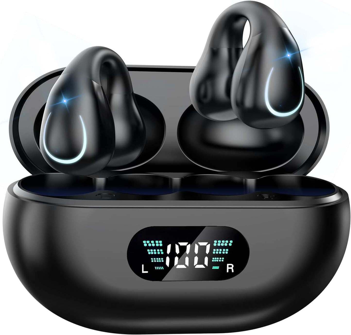 Open Ear Bone Conduction Headphones with 60 Hours Playtime