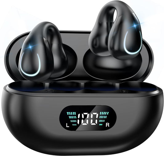Open Ear Bone Conduction Headphones with 60 Hours Playtime