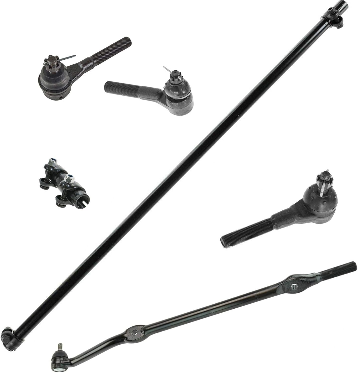 TRQ Front Tie Rod Set for 1997-2006 Jeep Wrangler - Quality Parts
