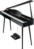 Starfavor Grand Piano: 88-Key Weighted Action, German Sampling, Bluetooth MIDI, Ambient Lighting