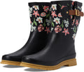 Western Chief Women's Waterproof Mid Rain Boot - Printed Rubber