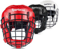 Boxing Headgear MMA Muay Thai with Removable Face Grill - Durable