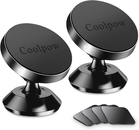 Strong Magnetic Car Phone Mounts by Coolpow