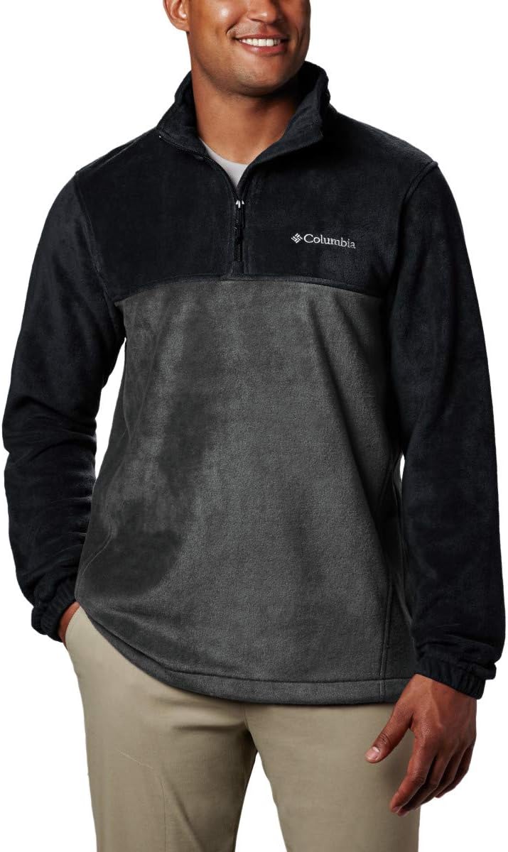Columbia Men's Steens Mountain Half Zip Fleece for Comfort