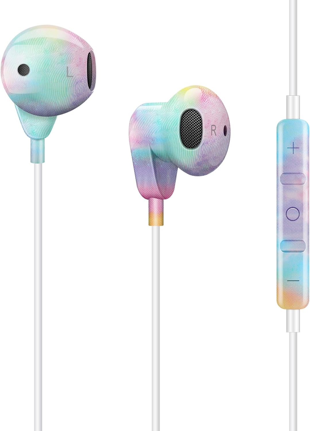 iPhone Wired Earbuds with Mic & Volume Control