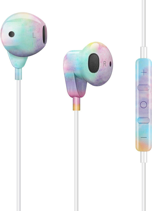 iPhone Wired Earbuds with Mic & Volume Control